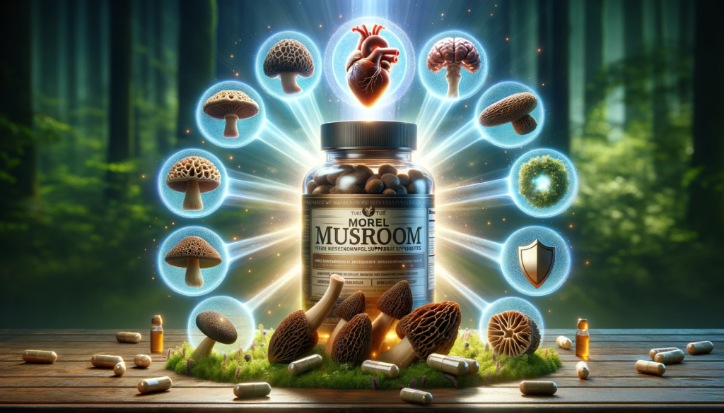 health benefits of true morel mushroom supplements