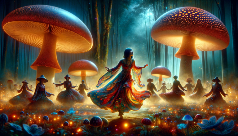 Polka Dot Magic Mushroom