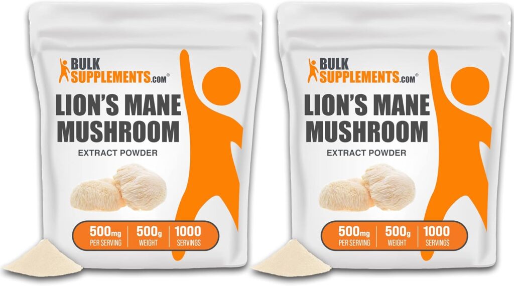 BULKSUPPLEMENTS.COM Lion's Mane Mushroom 