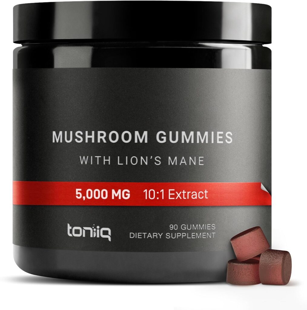 5,000mg Highly Potent Mushroom Gummies