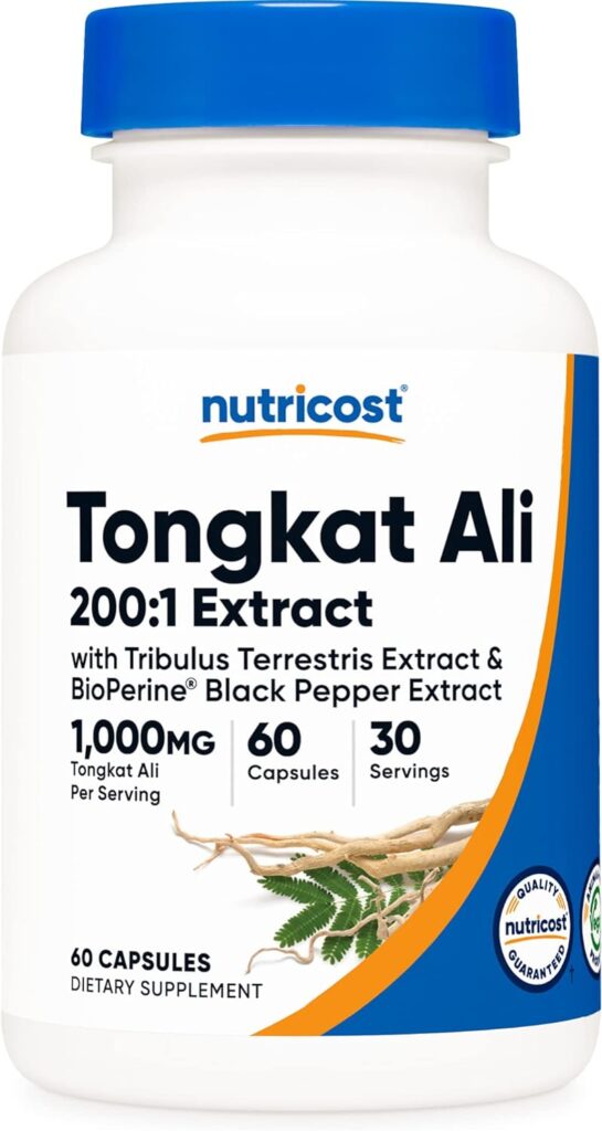 Nutricost Tongkat Ali 1,000mg 60 Capsules
