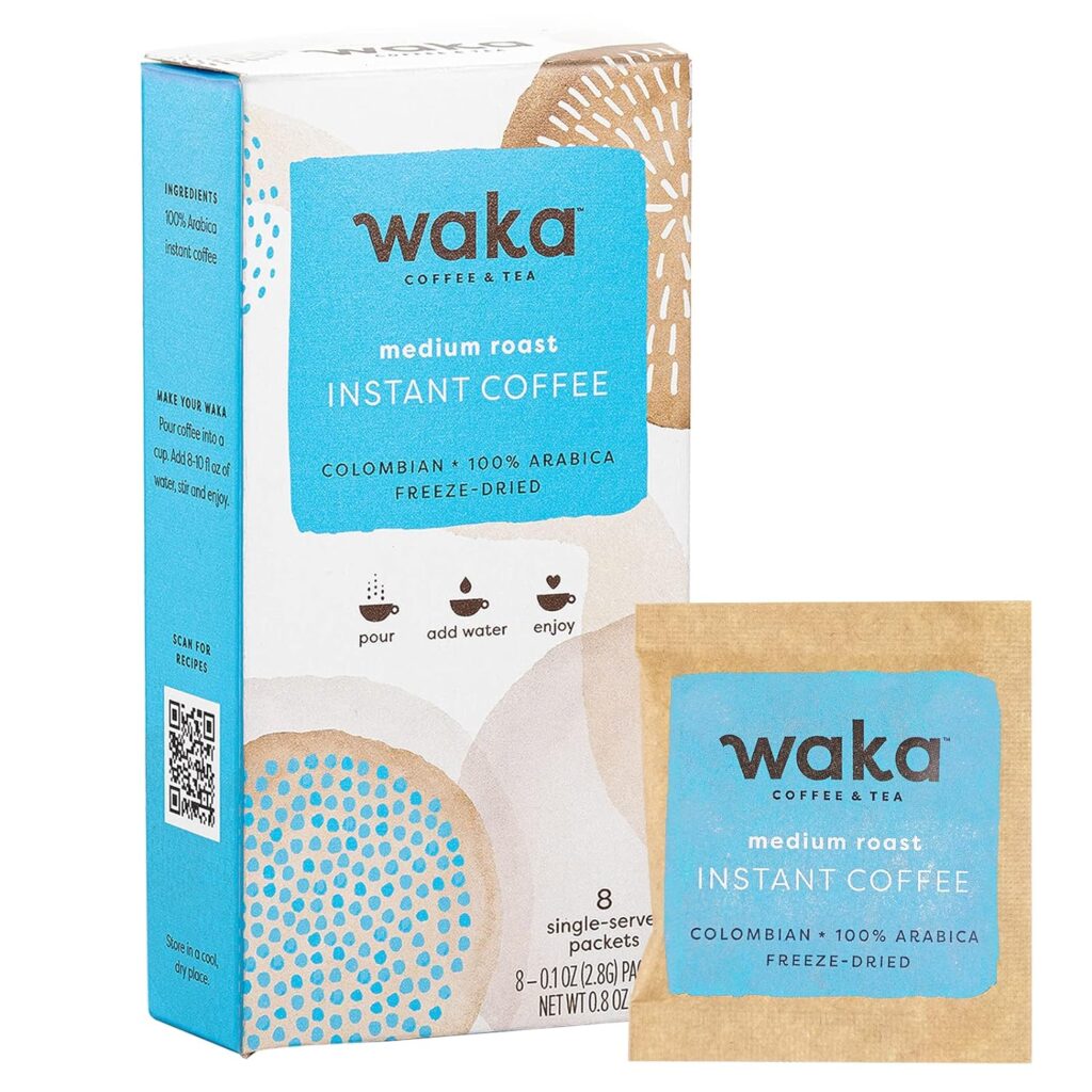 Waka Premium Instant Coffee Medium Roast