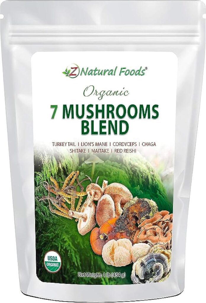 Z Natural Foods Organic 7 Mushroom 1 lb
