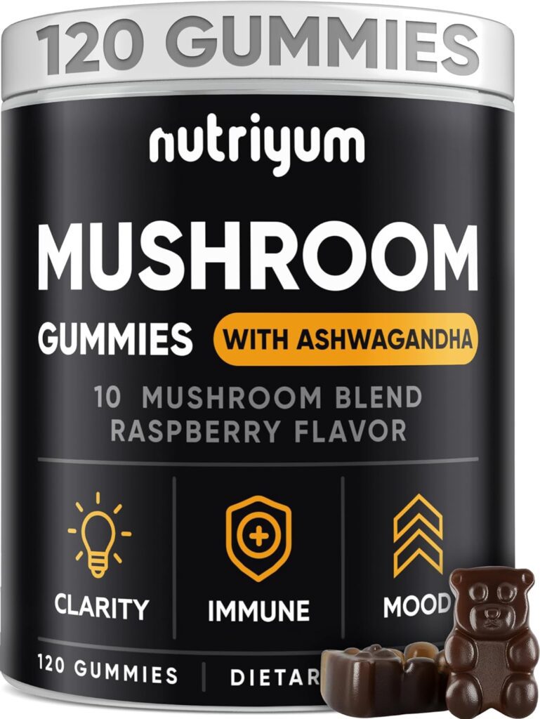 nutriyum Mushroom Gummies 10 Blend