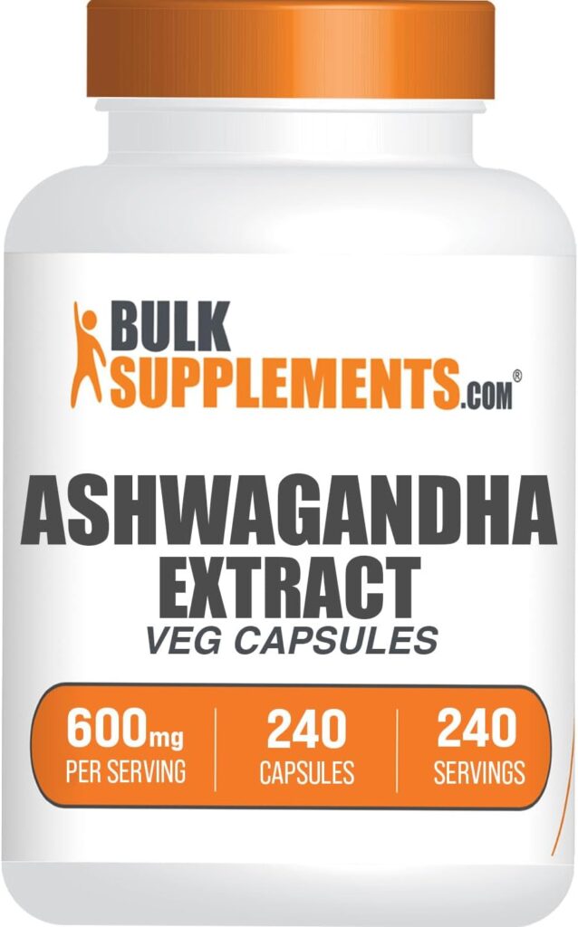 BULKSUPPLEMENTS.COM Ashwagandha Extract Capsules