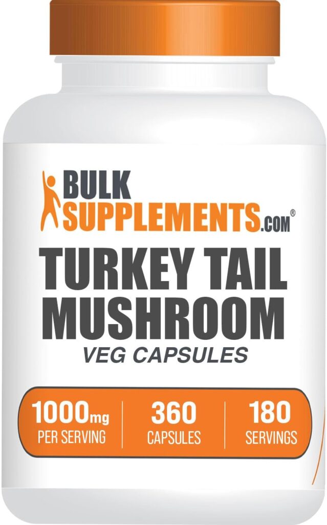 BULKSUPPLEMENTS.COM Turkey Tail Mushroom Capsules