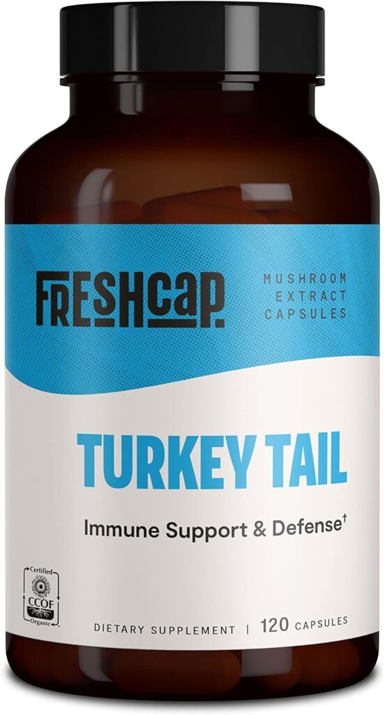 FreshCap Turkey Tail Mushroom Supplements