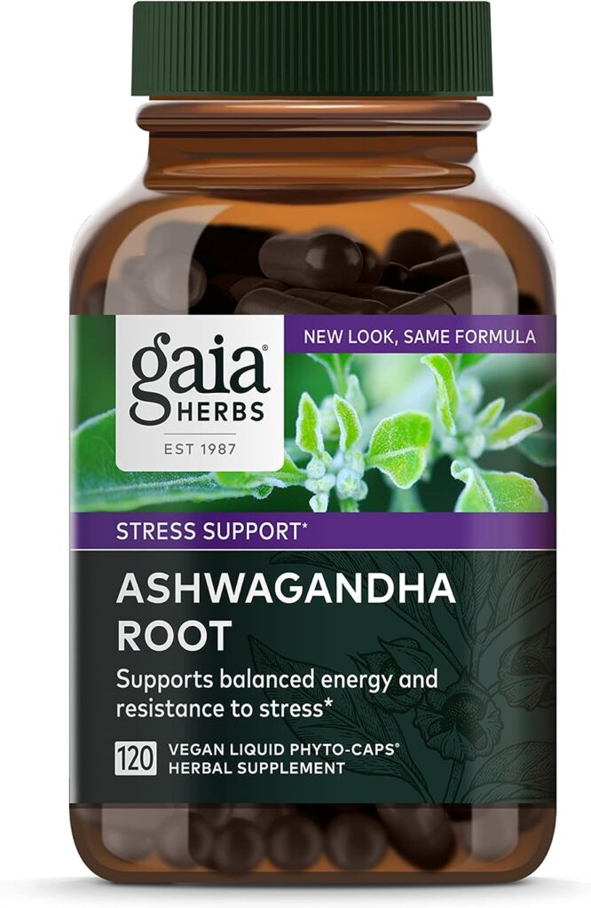 Gaia Herbs, Ashwagandha Root Vegan Liquid Phyto Capsules