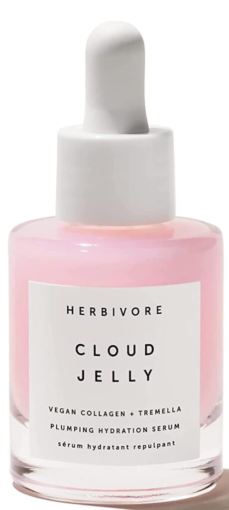 HERBIVORE Pink Cloud Plumping + Hydration Moisturizing Skincare with Tremella Mushroom