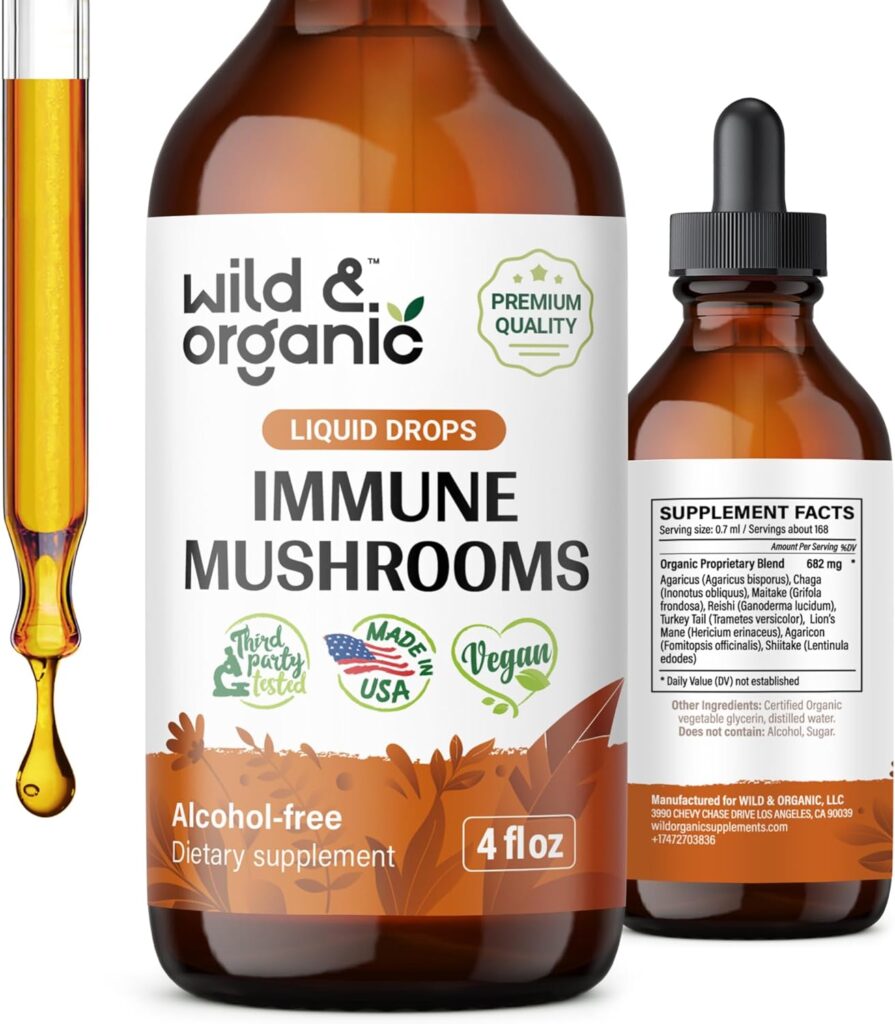 Immune Mushroom Supplement Complex