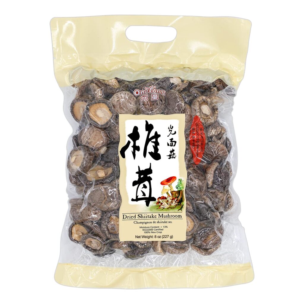 ONETANG Dried Shiitake Mushroom, Rehydrate Quickly