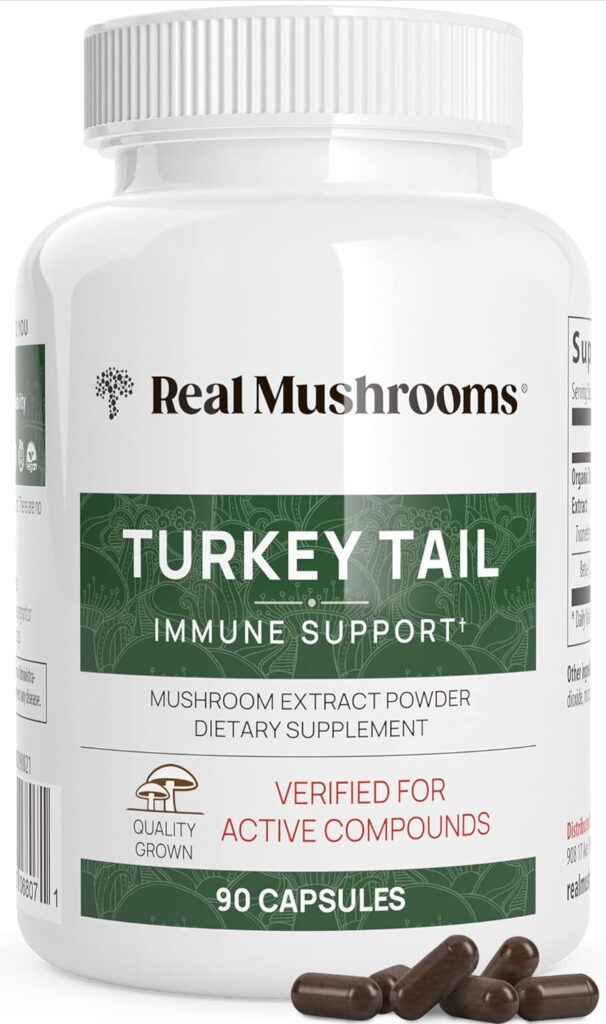 Real Mushrooms Turkey Tail Capsules