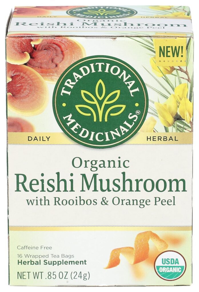 Traditional Medicinals, Organic Reishi Mushroom Tea