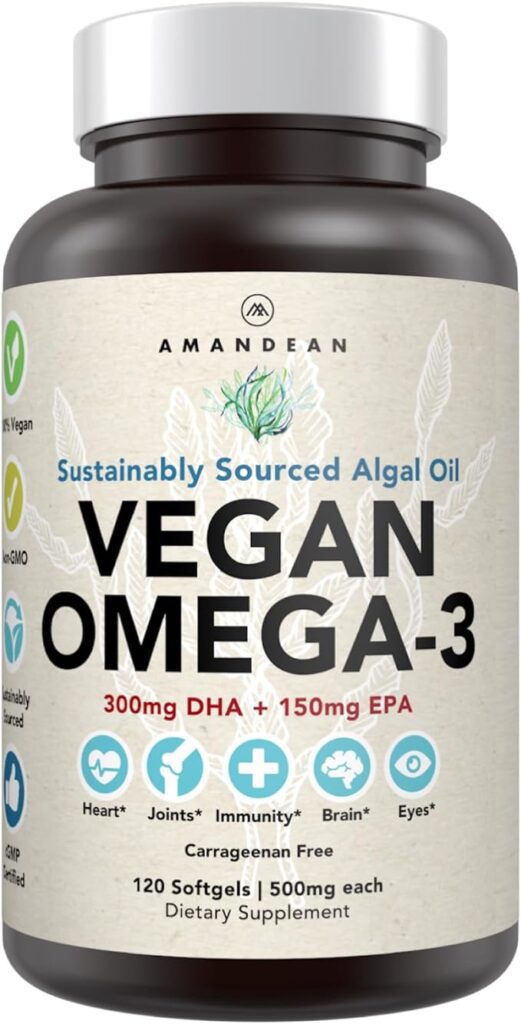 Amandean Vegan Omega 3 Supplement