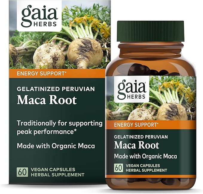 Gaia Herbs Maca Root - Caffeine-Free