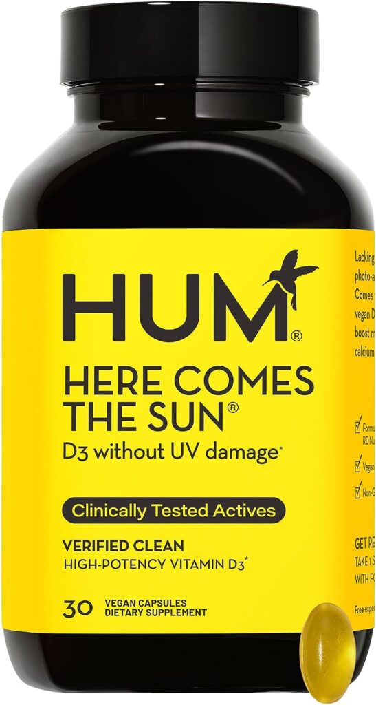 HUM Here Comes The Sun - Immune Supplement with Vitamin D