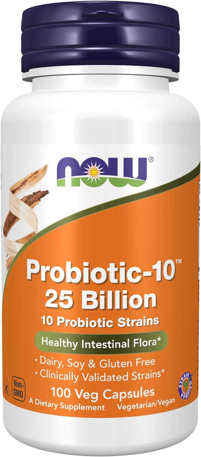 NOW Supplements, Probiotic-10™,