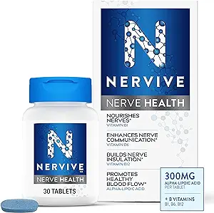 Nervive Nerve Health, with Alpha Lipoic Acid,
