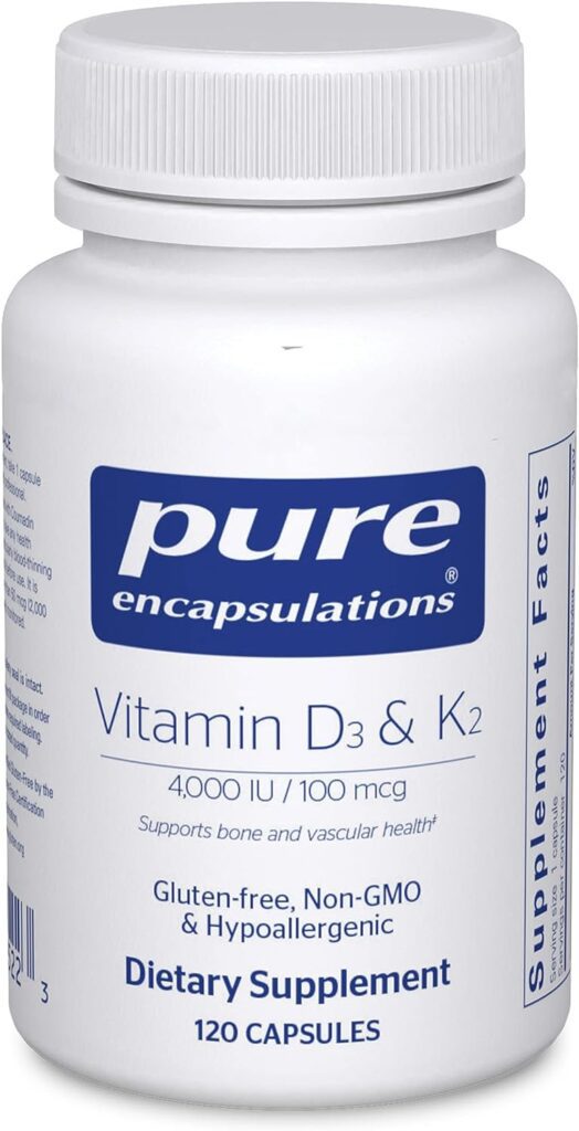 Pure Encapsulations Vitamin D3 & K2