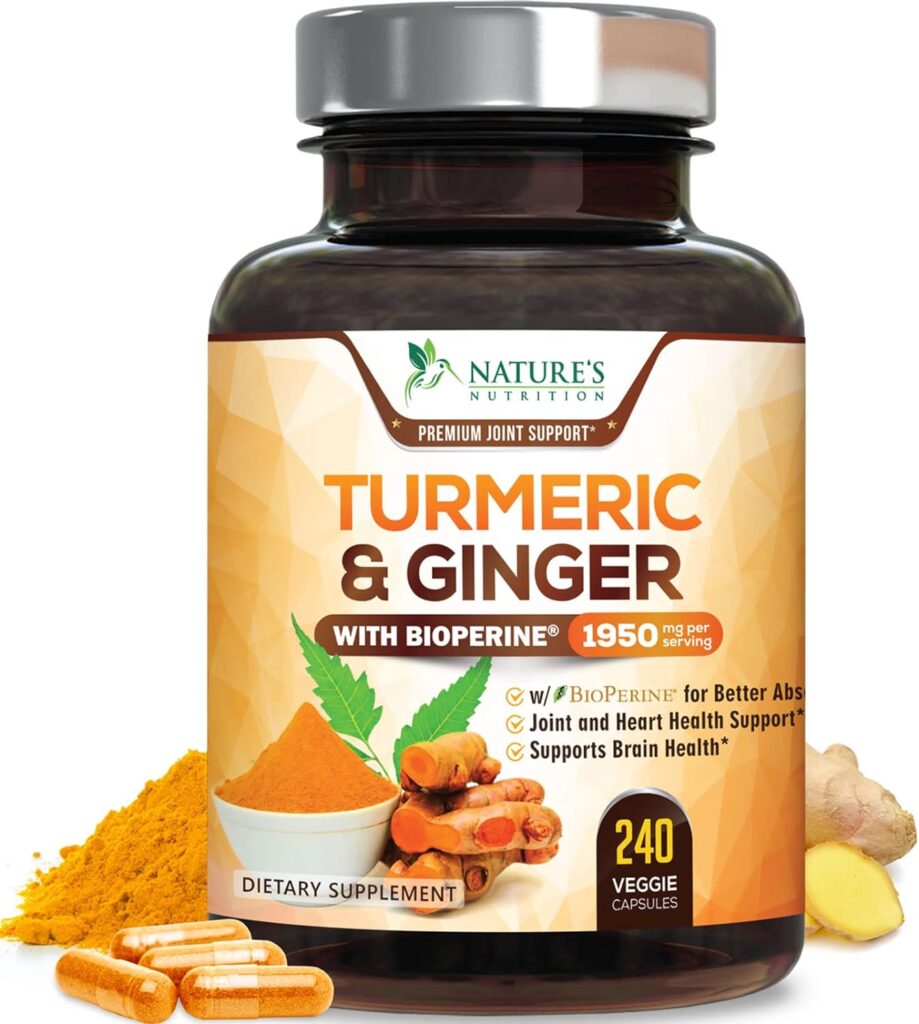 Turmeric Curcumin with BioPerine & Ginger
