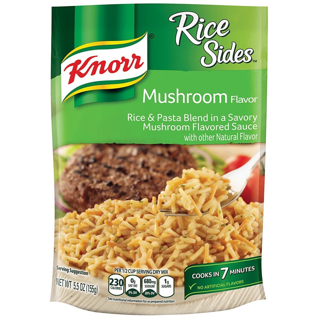 Knorr Rice Sides Dish, Mushroom, 5.5 oz
