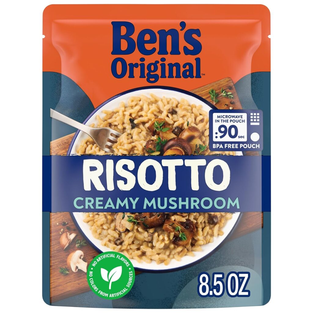 BEN'S ORIGINAL Ready Rice Mushroom Risotto Flavored Rice
